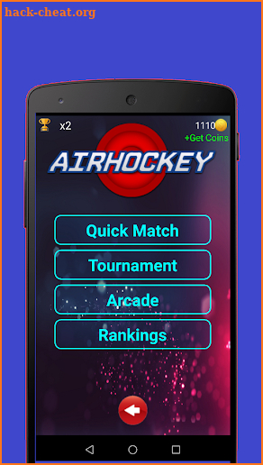 Air Hockey Online screenshot