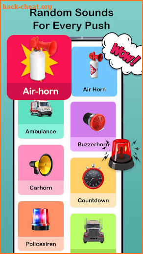 Air Horn Prank Siren Sounds screenshot