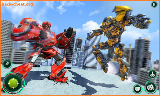 Air Jet Robot Transform : Robot Shooting Game screenshot