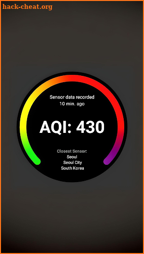 Air Pollution: AQI for Wear OS screenshot