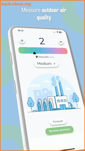 Air Quality Index screenshot