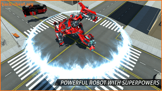Air Robot Game - Flying Robot Transforming Plane screenshot