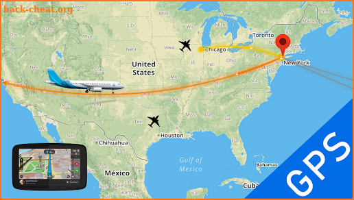 Air Route Finder, Directions – GPS Route Maps screenshot