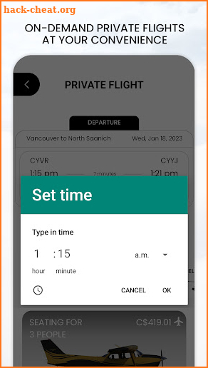 Airble: Charter Flight Booking screenshot