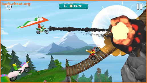 Airborne Motocross screenshot