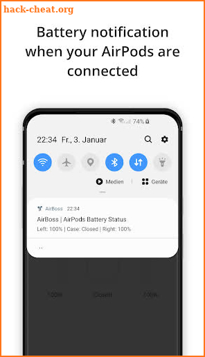 AirBoss | Full AirPods Control for Android screenshot