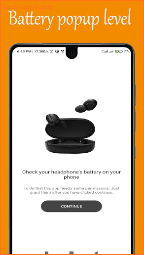 AirBuds Popup -  airpod battery screenshot
