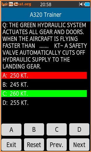 Airbus 320 System Trainer screenshot