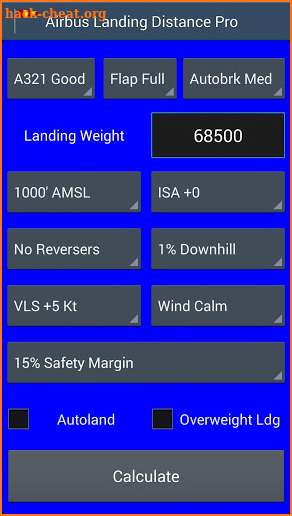 Airbus Landing Distance - Pro screenshot