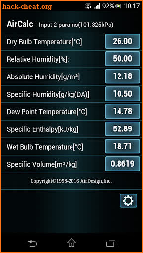 AirCalc for Android screenshot