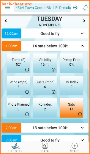Airdata UAV screenshot