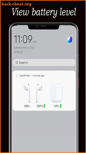 AirDro | An AirPod Battery App screenshot