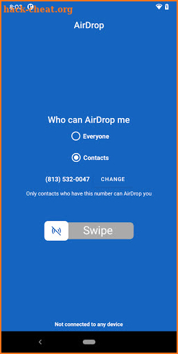 AirDrop screenshot