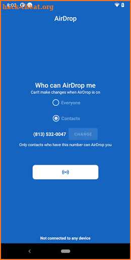 AirDrop screenshot