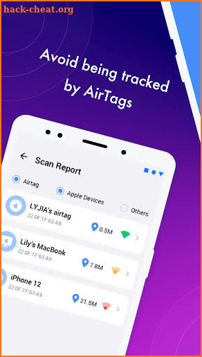 AirGuard Pro-Find tracking AirTag screenshot