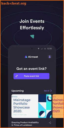 Airmeet screenshot