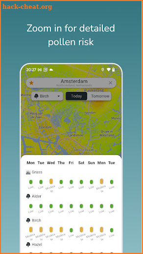 Airmine Pollen screenshot