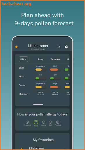 Airmine Pollen screenshot