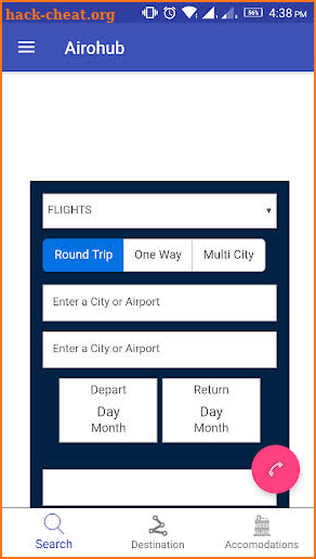 Airohub - FInd Flights, Hotel, Vacation Deals screenshot