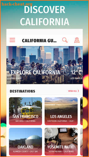 ✈ California Travel Guide Offline screenshot