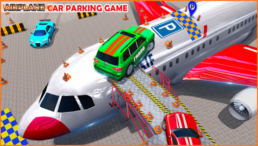 Airplane Car Parking Game: Prado Car Driving Games screenshot