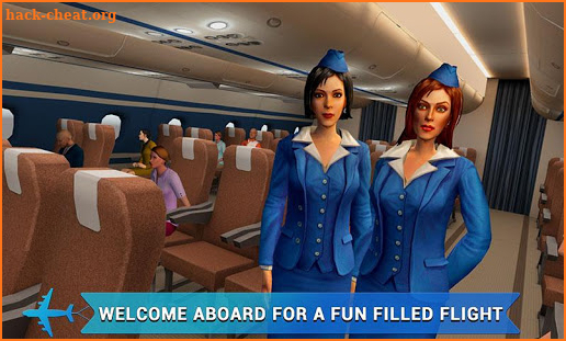 Airplane Flight Attendant -Career Job Sim screenshot