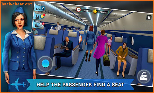 Airplane Flight Attendant -Career Job Sim screenshot