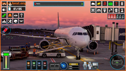 Airplane Flight Game Simulator screenshot