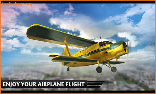 Airplane Flight Simulator - City Flying Aviation screenshot