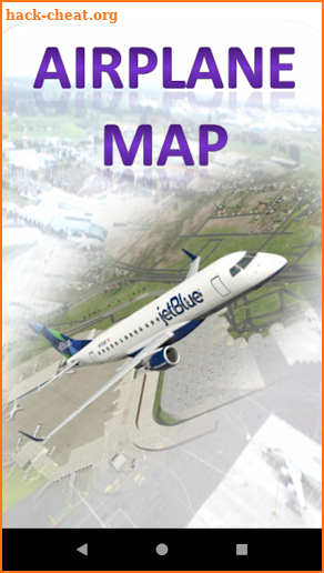 Airplane map screenshot