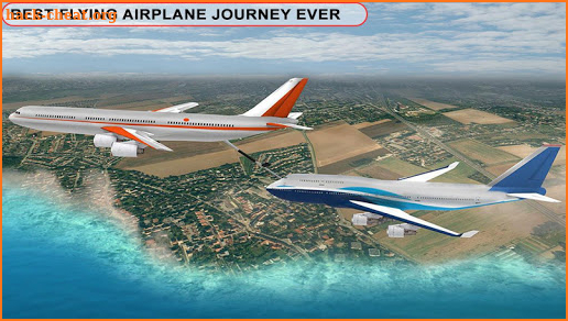 Airplane Pilot Flight Race Simulator screenshot