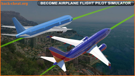 Airplane Pilot Flight Race Simulator screenshot