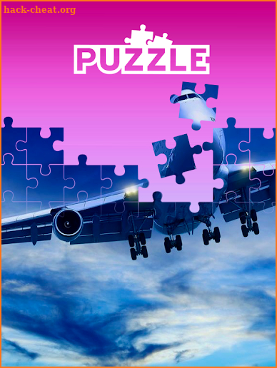 Airplane puzzle games screenshot