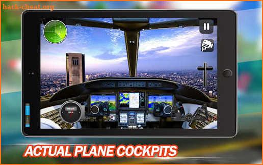 Airplane Real Flight Pilot Fly Simulator 3D 2019 screenshot
