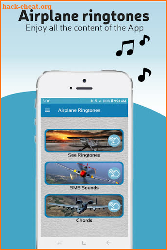 Airplane ringtones, airplane sounds free screenshot