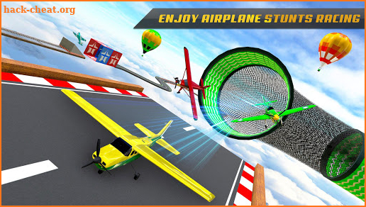 Airplane Stunts 3D: Extreme City GT Racing Plane screenshot
