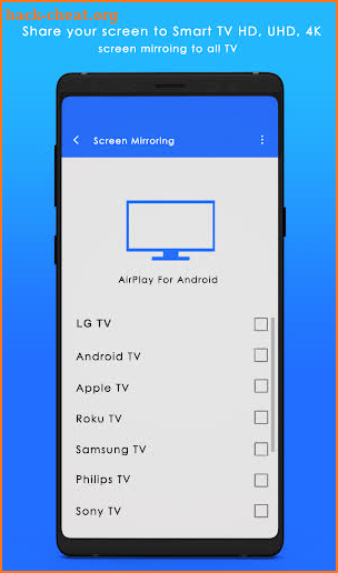 Airplay For Android & Screen Stream Mirroring screenshot