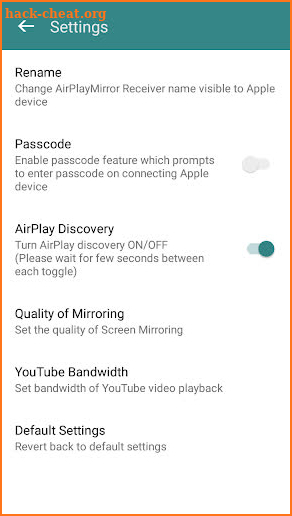 AirPlayMirror (Demo) screenshot