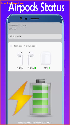 AirPods battery | AirPods Battery Level screenshot