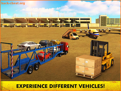 Airport Cargo Truck Driving Games Real Car Parking screenshot