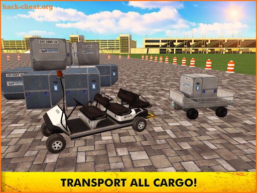 Airport Cargo Truck Driving Games Real Car Parking screenshot