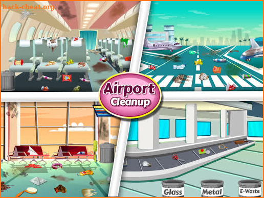 Airport Cleanup - Kids Game screenshot