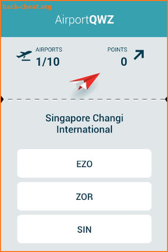 Airport Codes QWZ screenshot