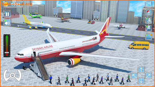 Airport Flight Simulator Game screenshot