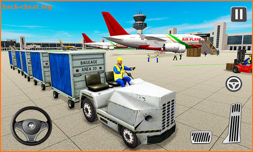 Airport Ground Staff & Airplane Flight Simulator screenshot