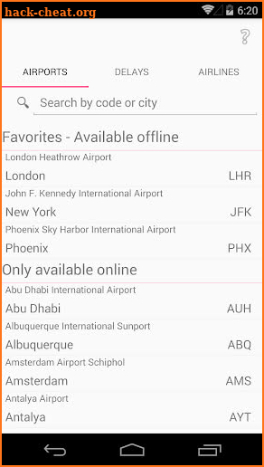 Airport Guides screenshot