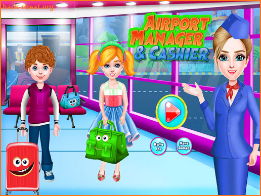 Airport Manager Cash Register Cashier Girls Games screenshot