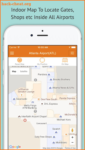 Airport Map screenshot