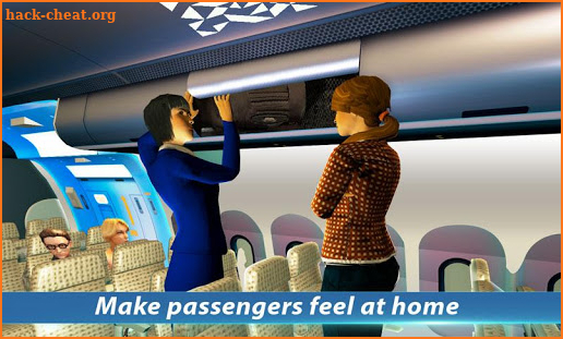 Airport Staff Flight Attendant Air Hostess Games screenshot