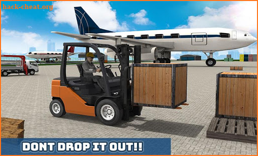 Airport Vehicle Cargo Plane Transport Truck Driver screenshot